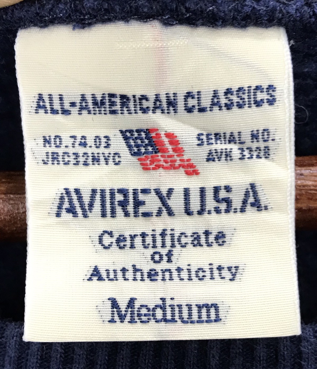 Vintage - Vintage Avirex American Company Designs Sweatshirt - 5