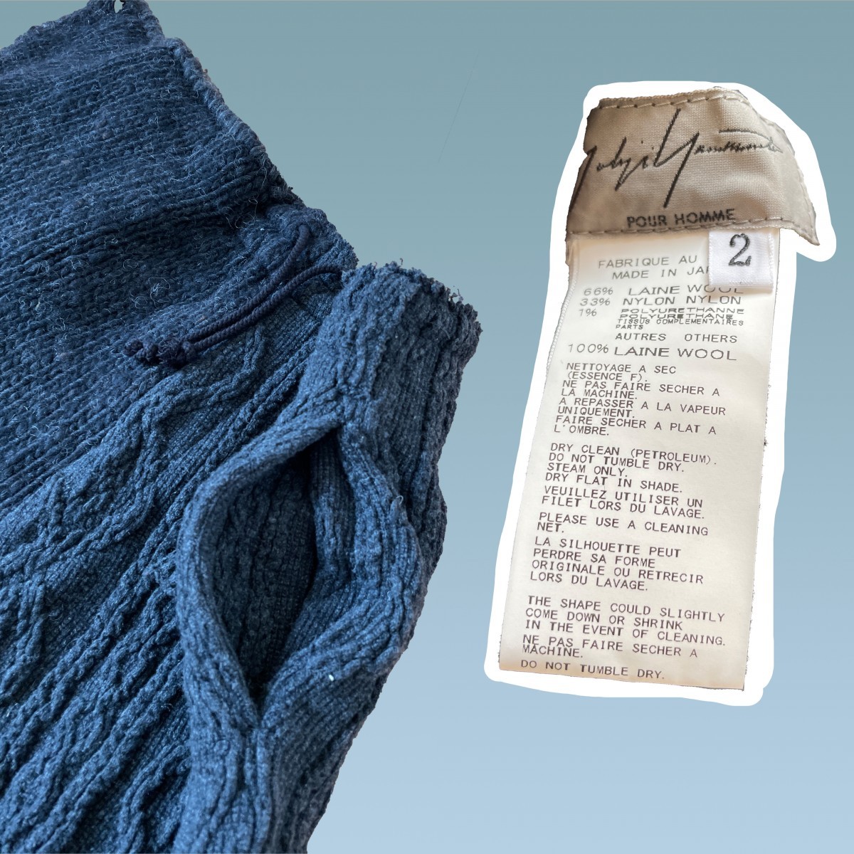 AW15 Massive Knit Pants - 6