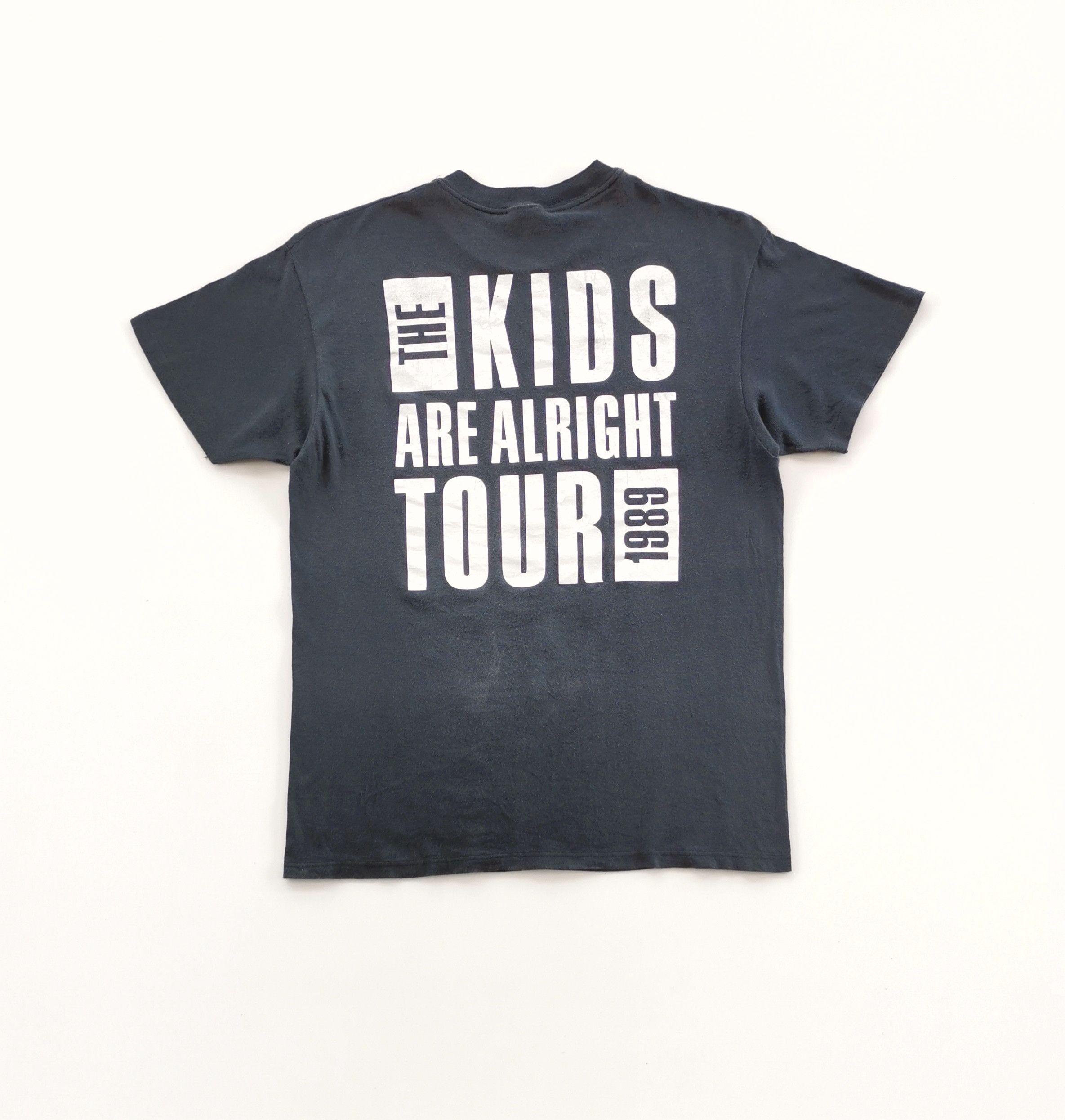 1989 Vintage The Who The Kids Are Alright Tour Tshirt - 6