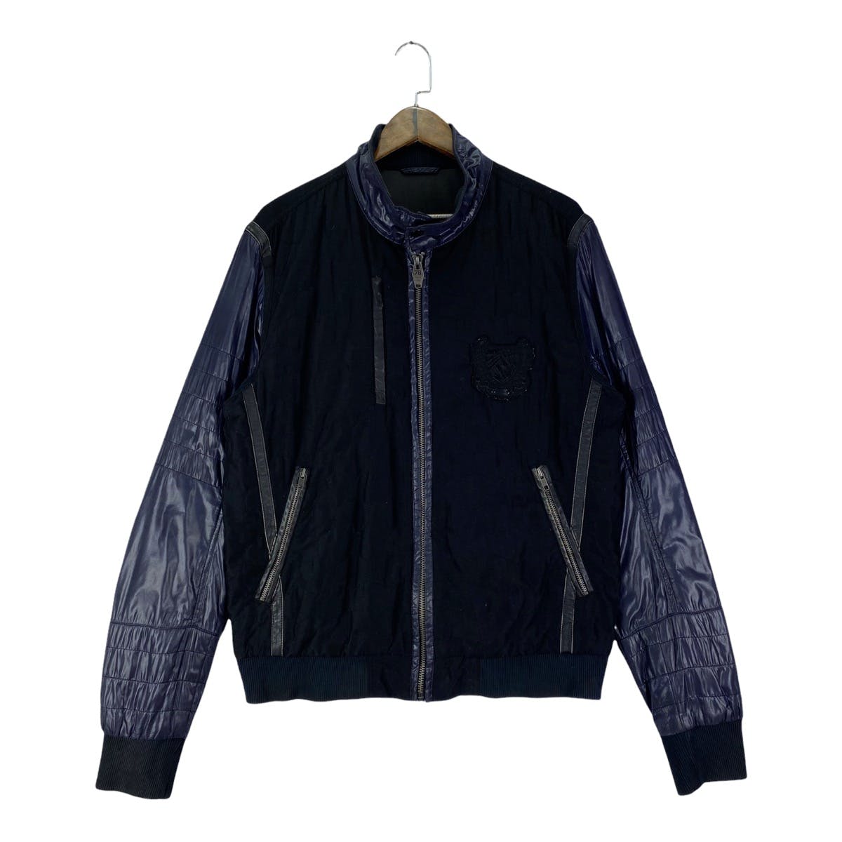 Diesel Honeycomb Quilted Bomber Jacket - 2