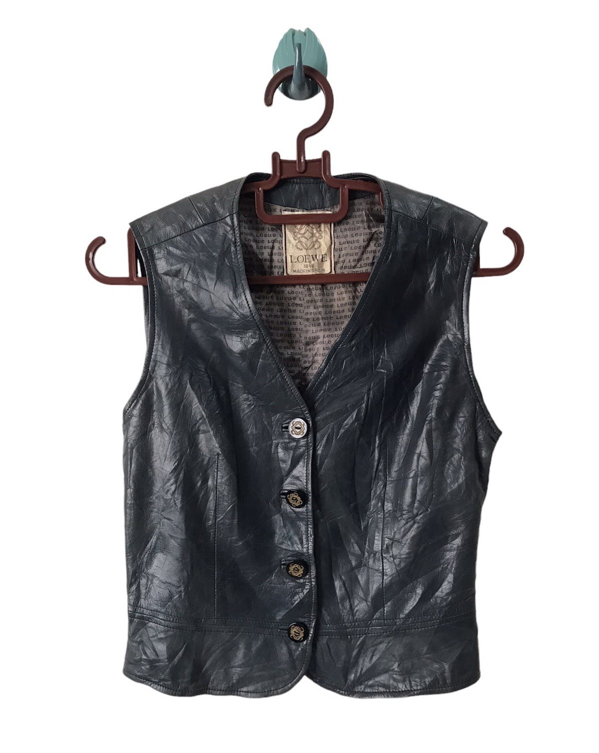 💥Loewe Leather Vest - 1