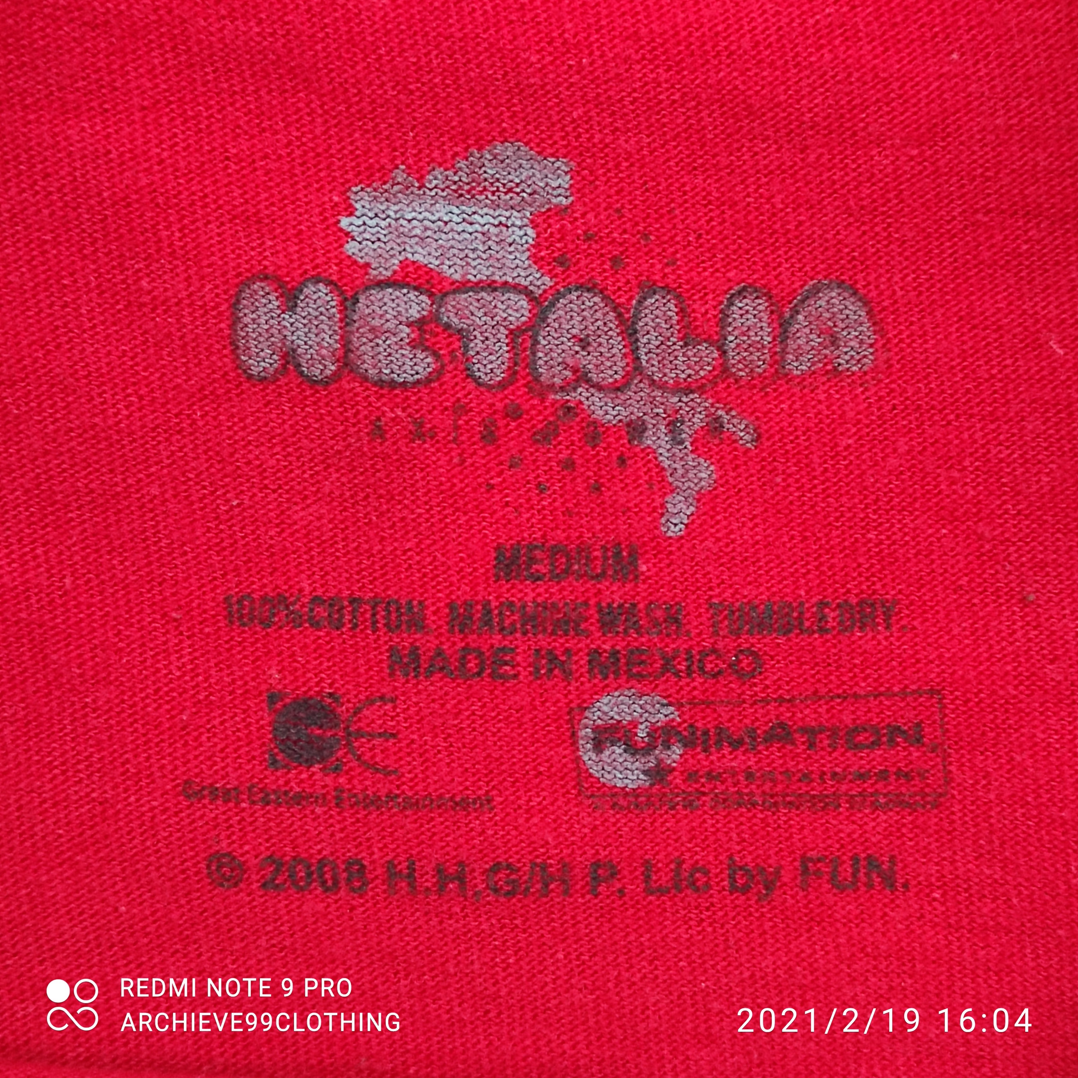 Anima - OG mesh 2008 Hetalia anime "i am awesome" tee - 3