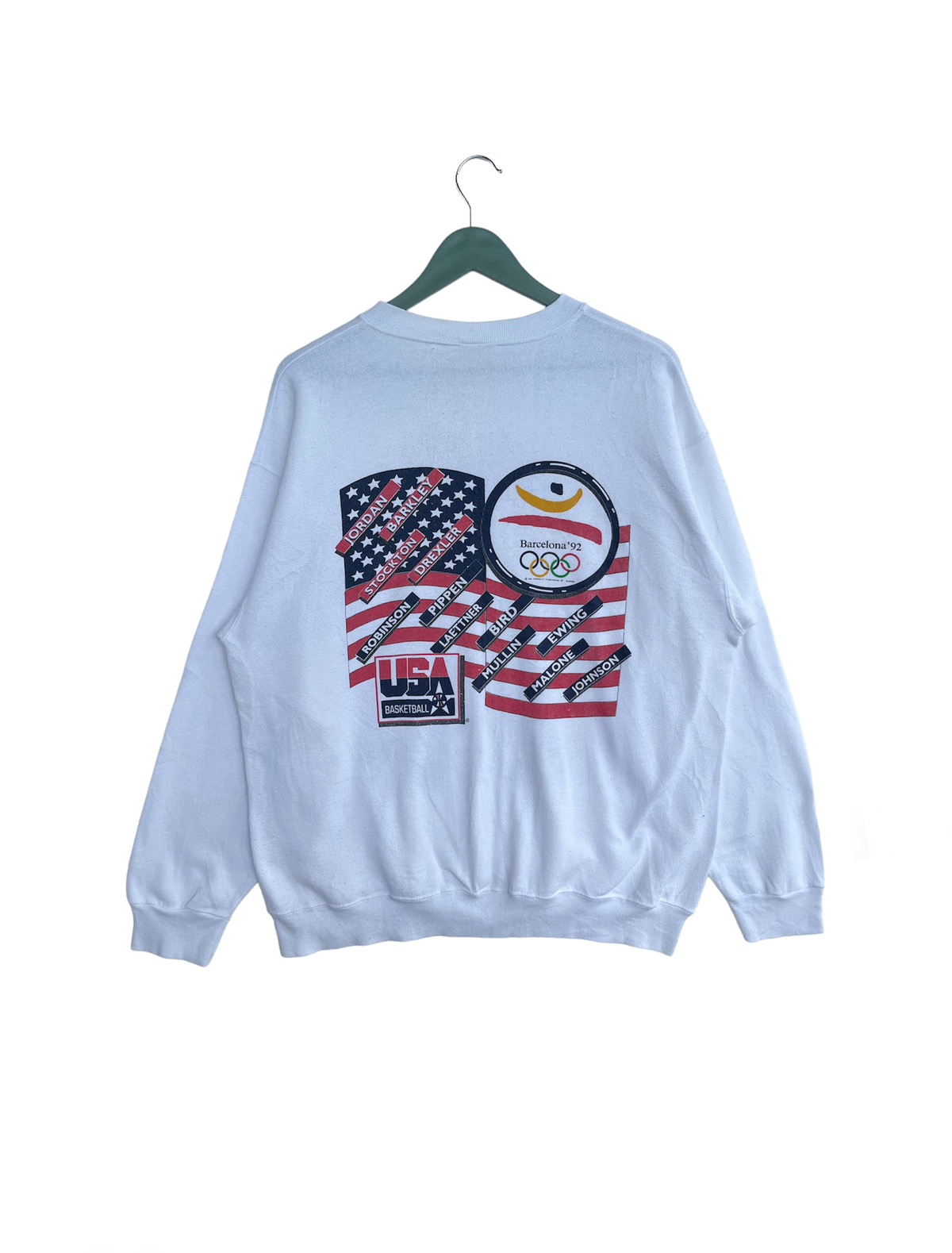 Other Designers Salem Sportswear - Vintage 1992 Olympic USA Basketball  Dream Team Sweatshirt. | ninehundredninetyone | REVERSIBLE