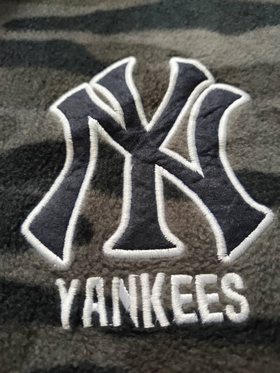 Mlb - NY Camo Printed Fleece Pullover - 2