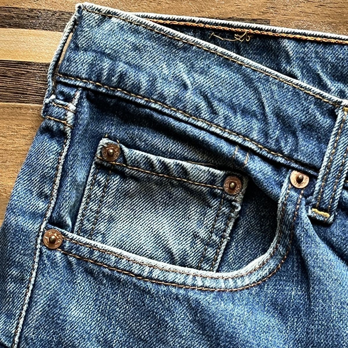 Vintage 1980s Levi's 603 Denim Jeans Straight Cut - 7
