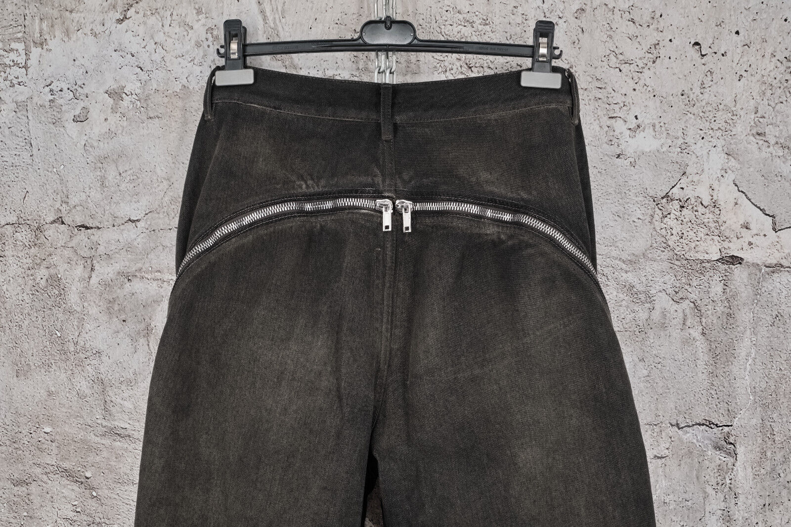 BNWT Rick Owens Bolan Banana Zip-Detailed Flaired Jeans, 1950$ - 6