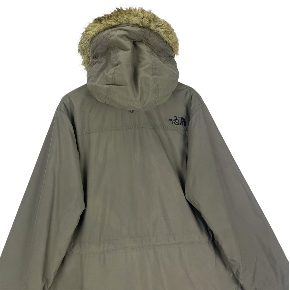 Vintage The North Face Faux Fur Hoodie Jacket - 14
