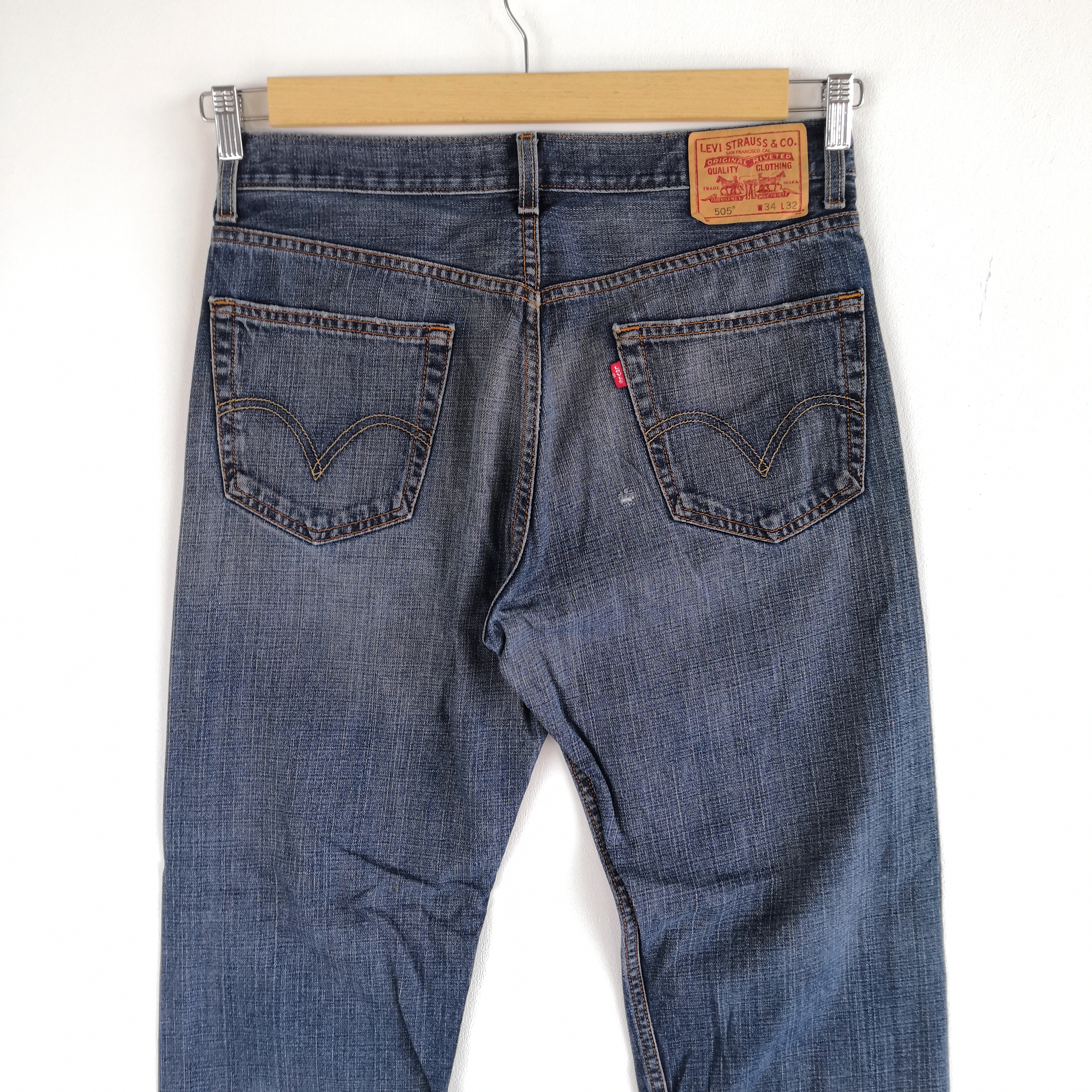 Vintage - Vintage Levis Jeans Distressed Levis 505 Denim Pants - 6