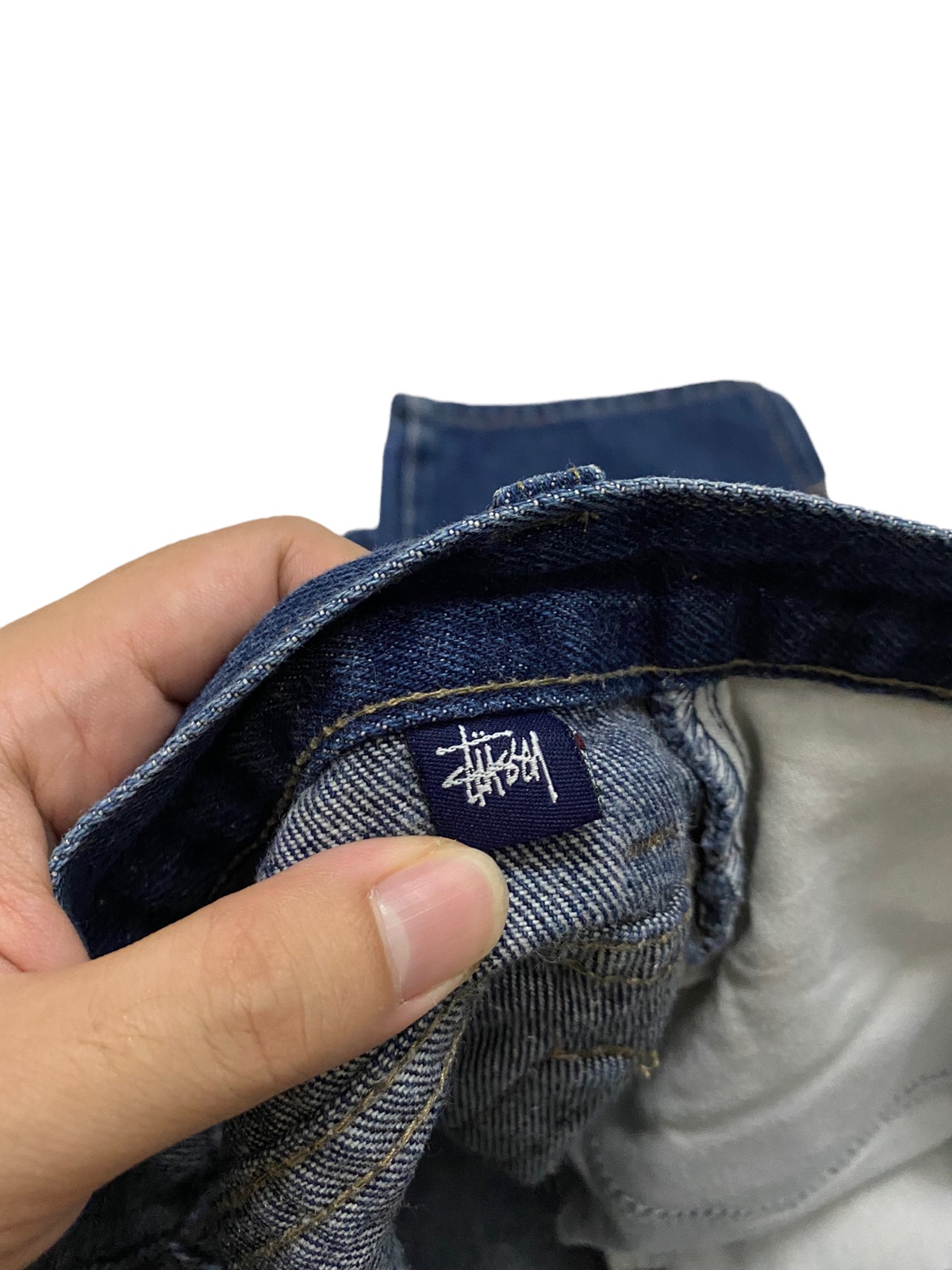 Vintage Stussy Short Jeans Made in USA - 13