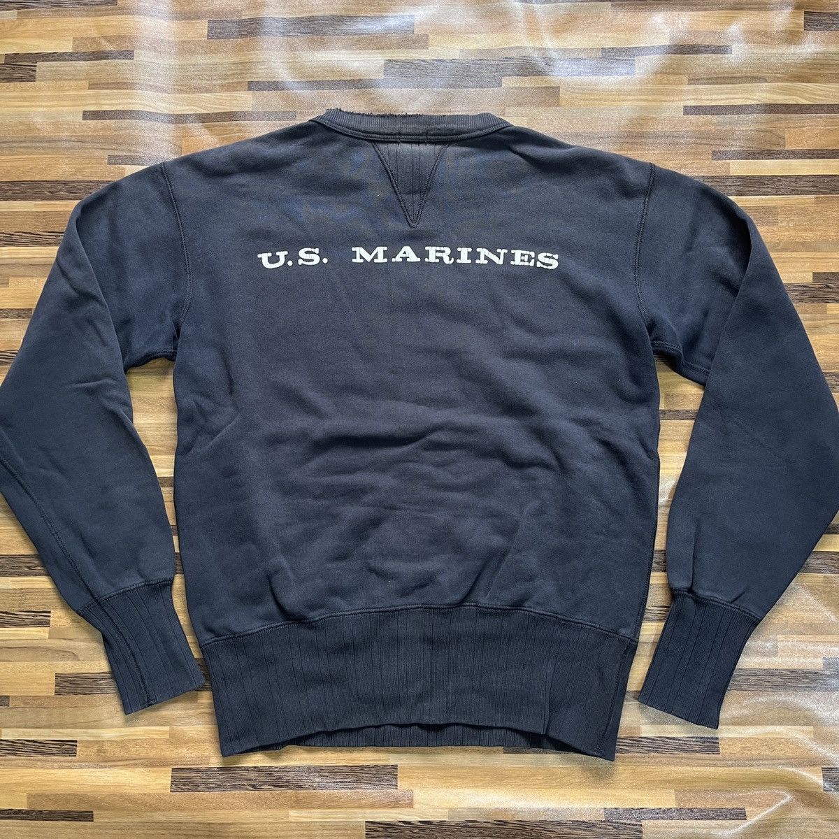 Vintage 1970s USMC Sweater US Marines Sportswear - 13