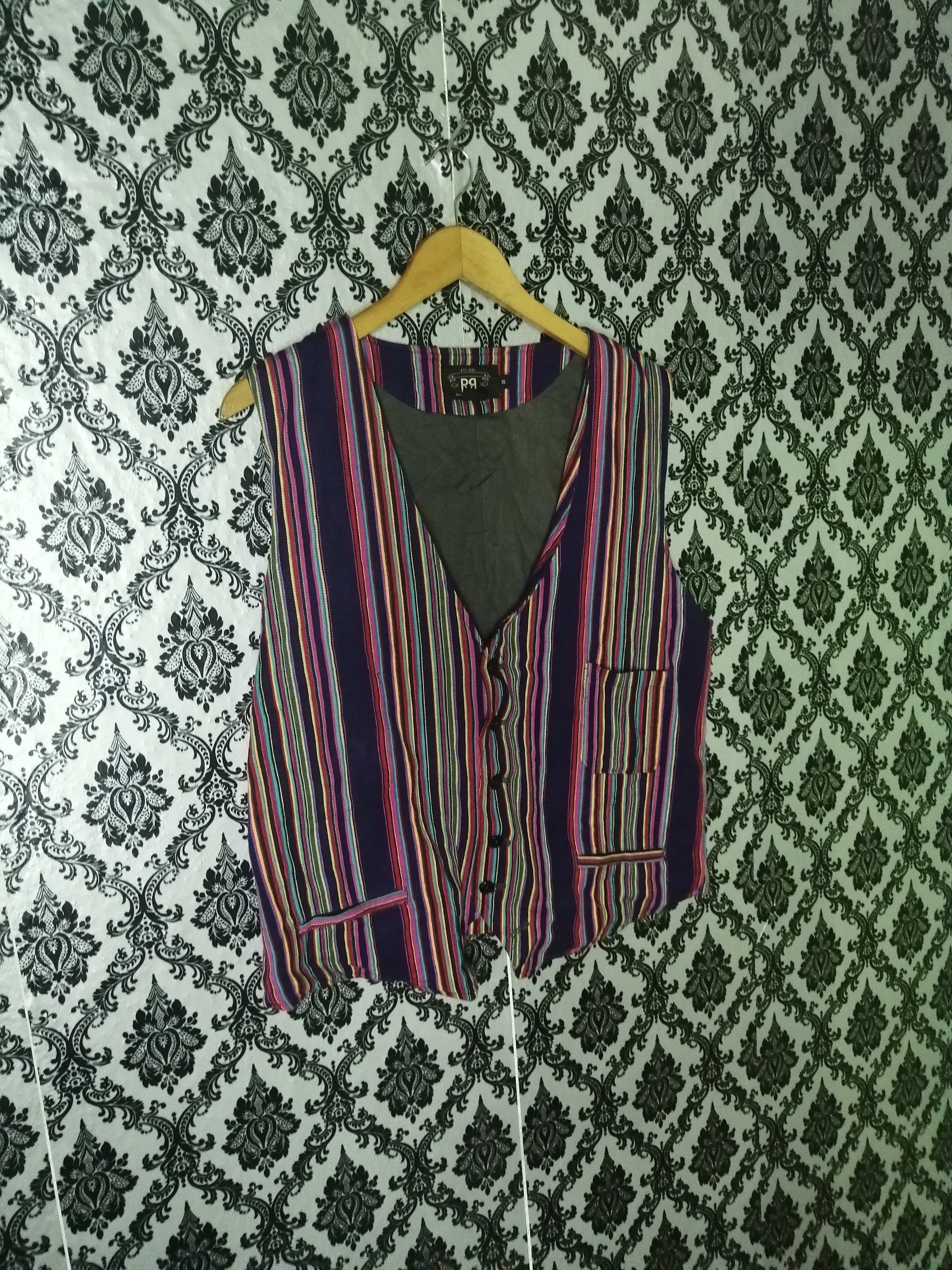 Rare RRL Polo Ralph Lauren Vest Multicolor - 4