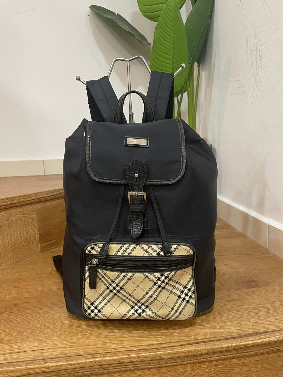 Authentic BURBERRY Backpack Black Label - 1