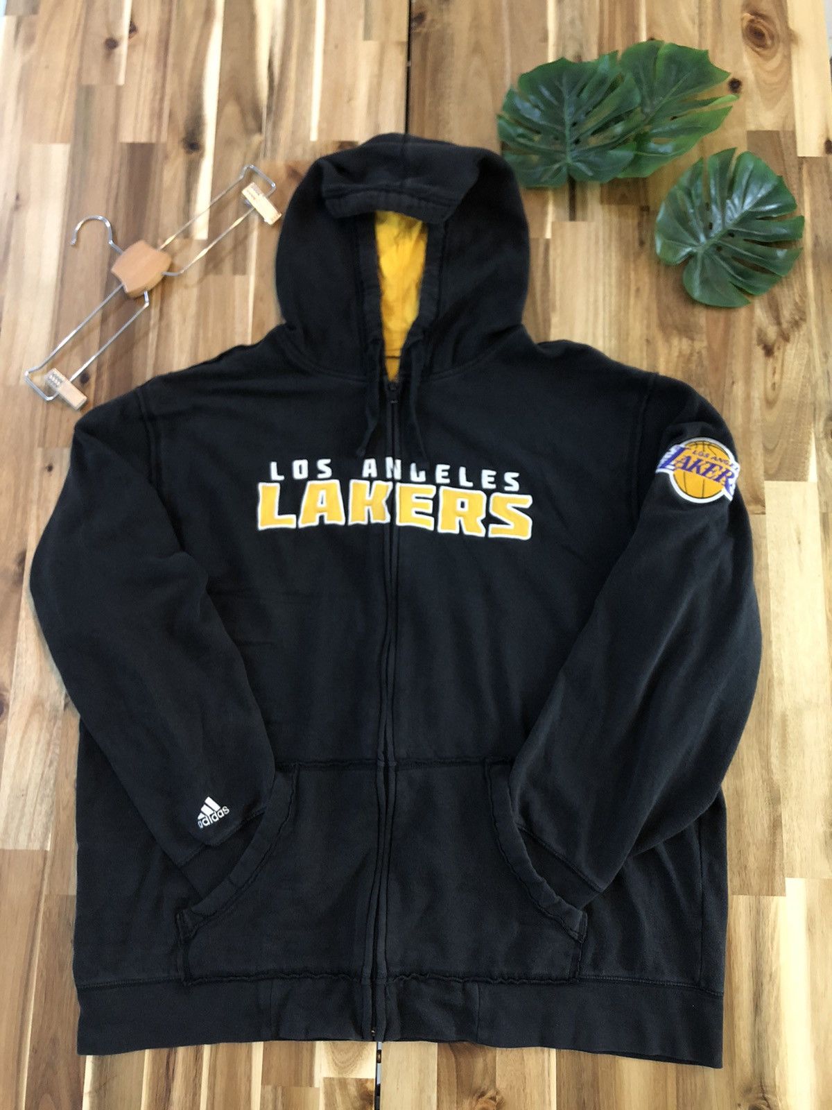 SA12 Los Angeles Lakers X Adidas Hoodies - 1