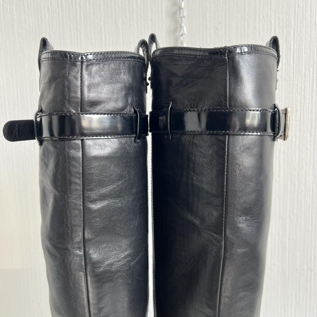 Leather riding boots - 5