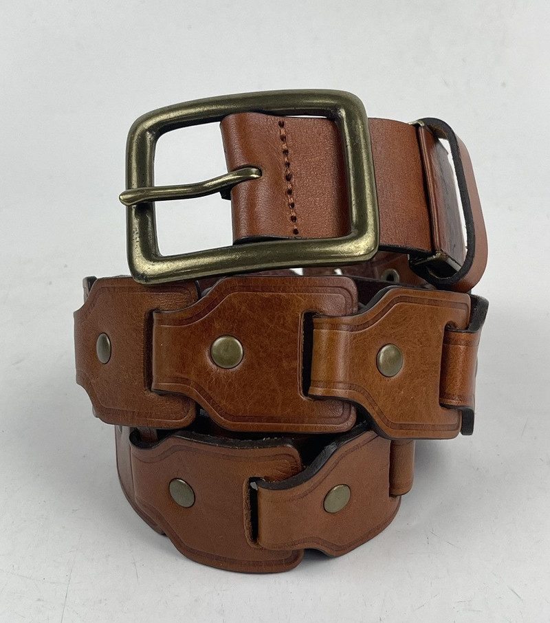 Seditionaries - custom made super rare design leather belt tc36 - 1