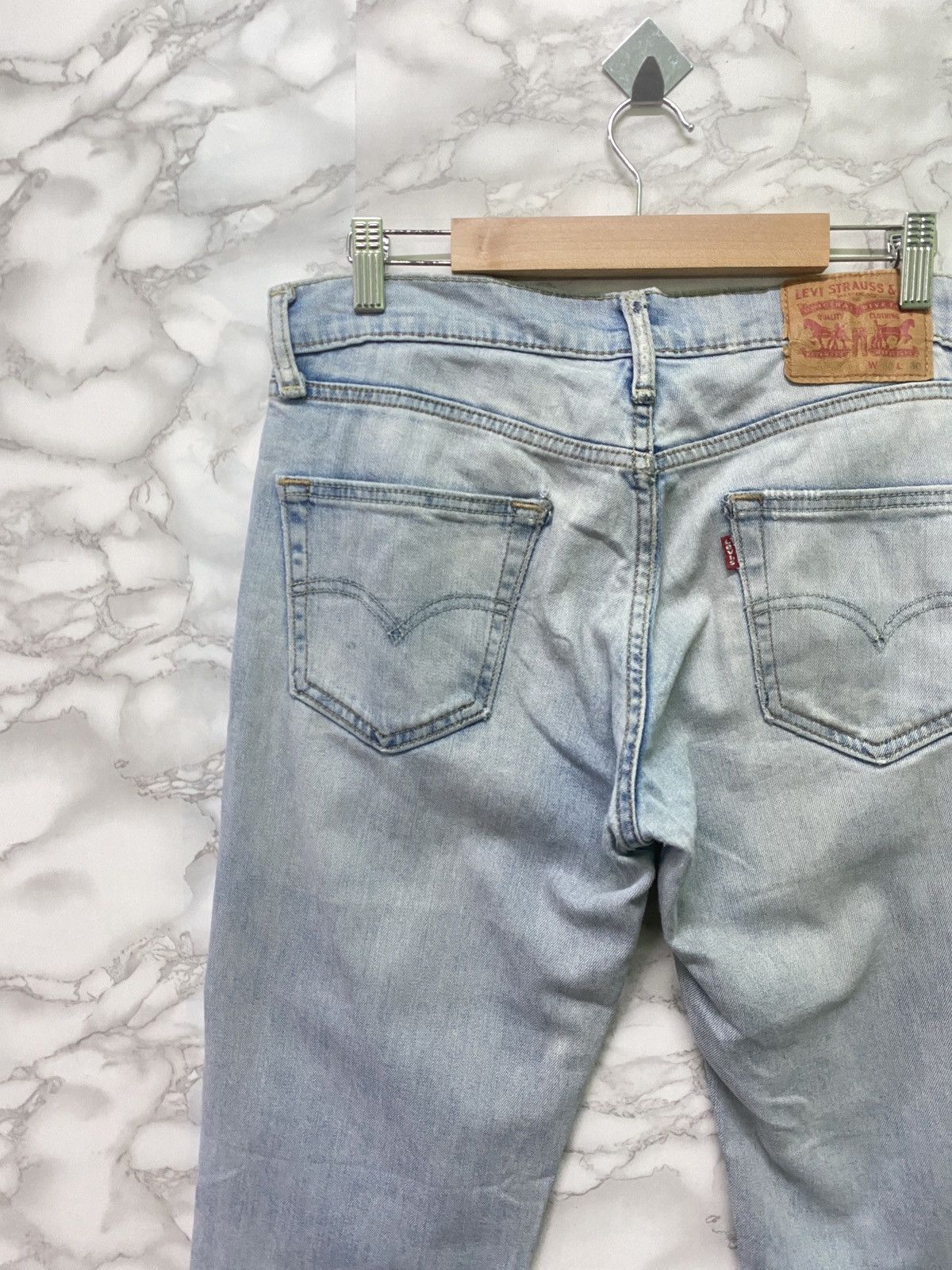 Vintage LEVIS 511 Light Wash Jeans - L8 - 10