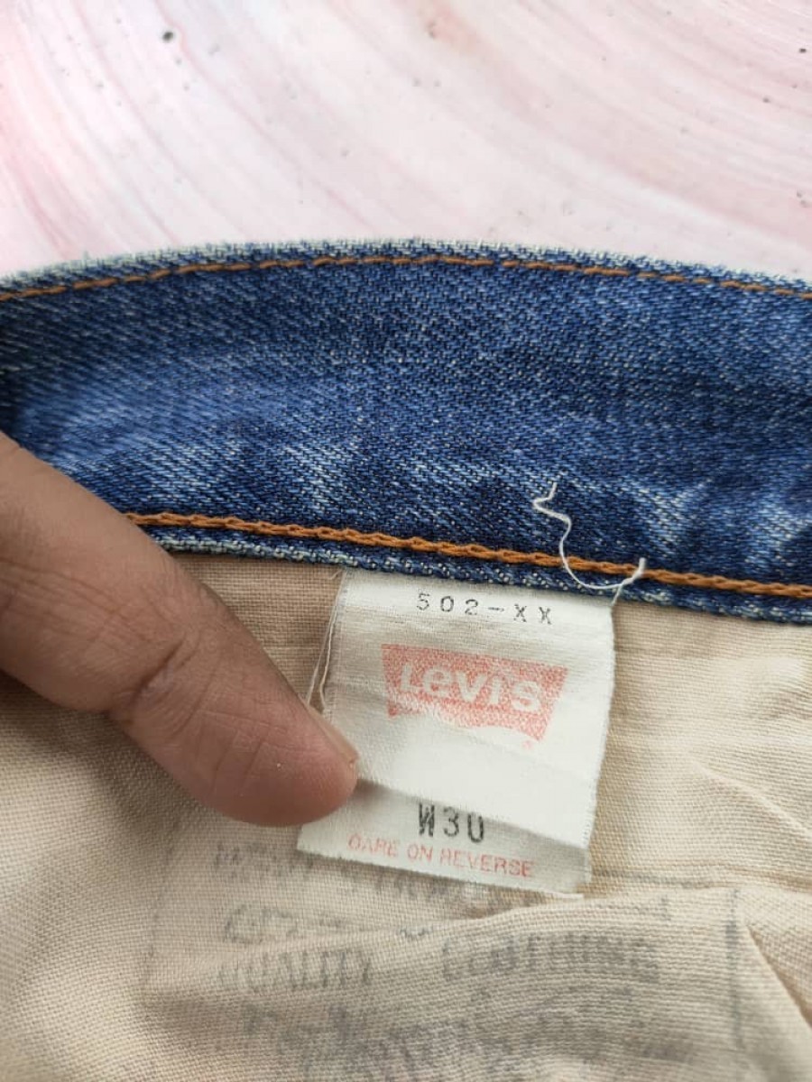 Vintage 502 Big 'E' Selvedge Denim - 11