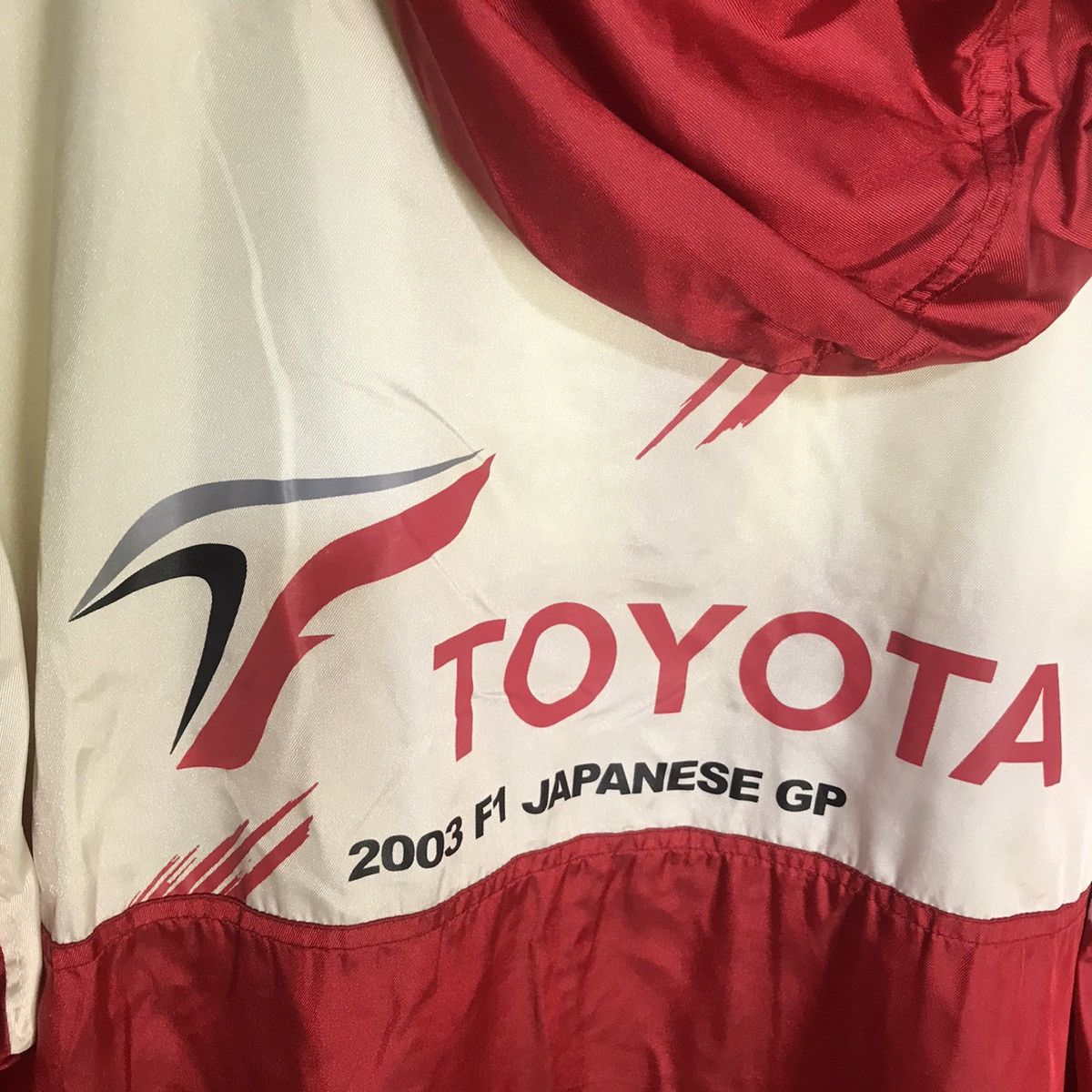 Japanese Brand - Toyota 2003 f1 japanese gp windbreaker jacket hoodie - 3