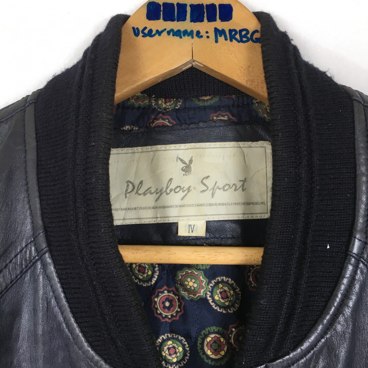Playboy - Vintage Playboy Varsity Jacket - 5