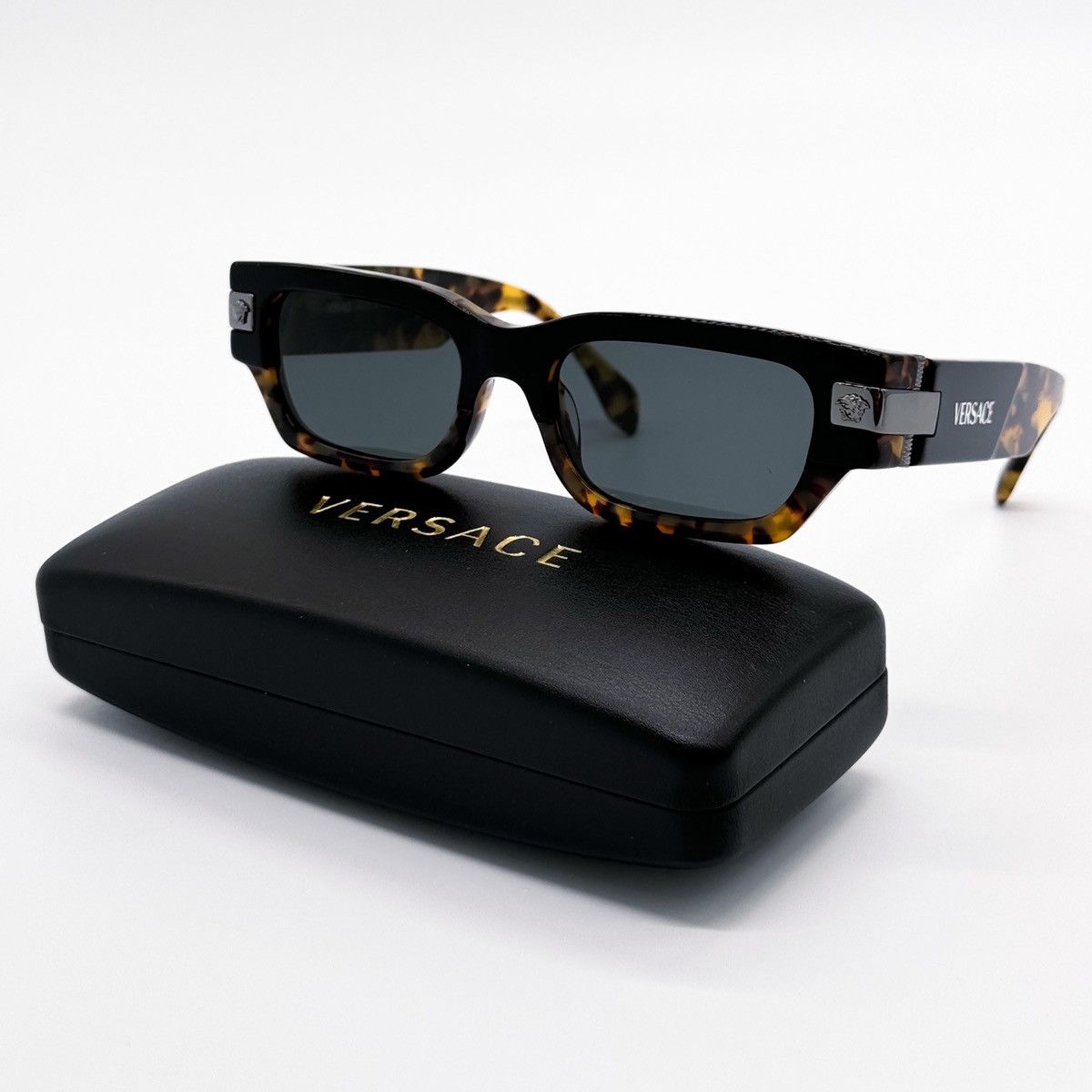 NEW VERSACE VE4465 5456/87 BROWN MOD 4465 UNISEX SUNGLASSES - 2