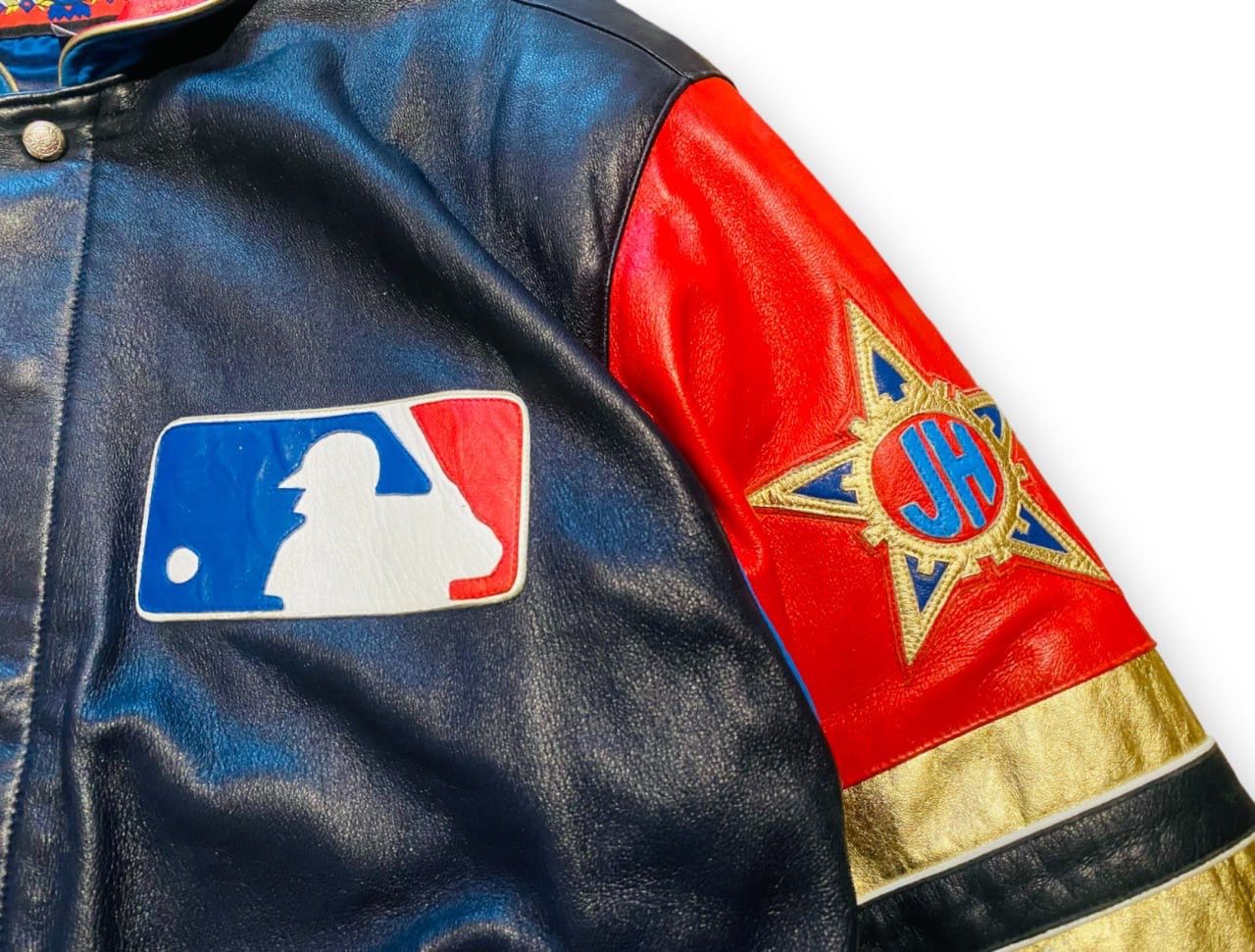 Very Rare - Exclusive Leather Jacket Jeff Hamilton MLB World Series 1993 - 9