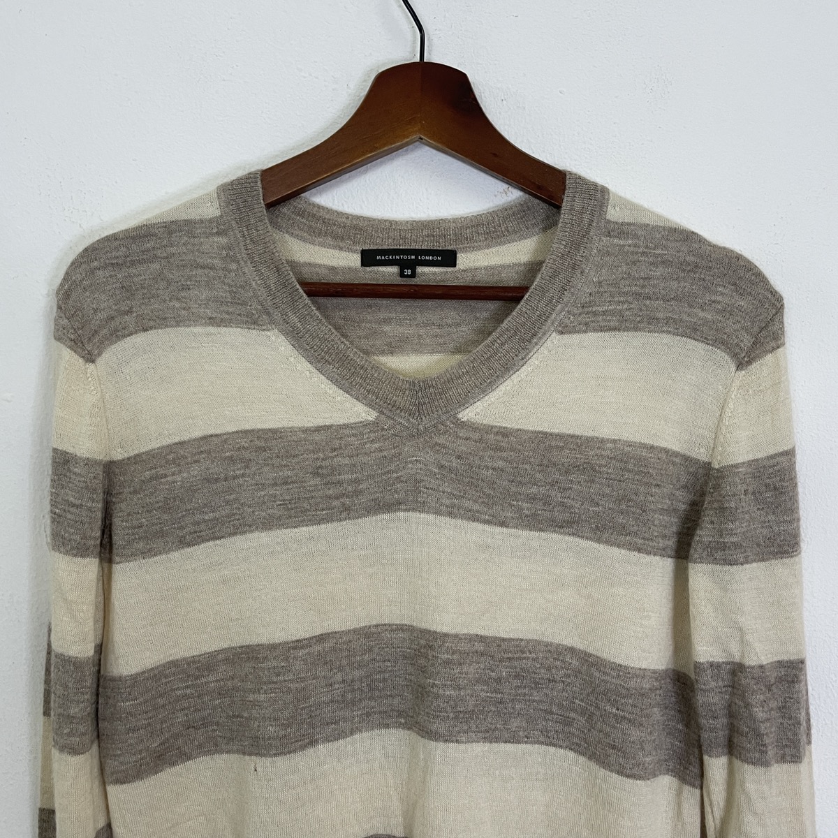 Vintage Mackintosh London V-neck Knitwear Sweater - 4