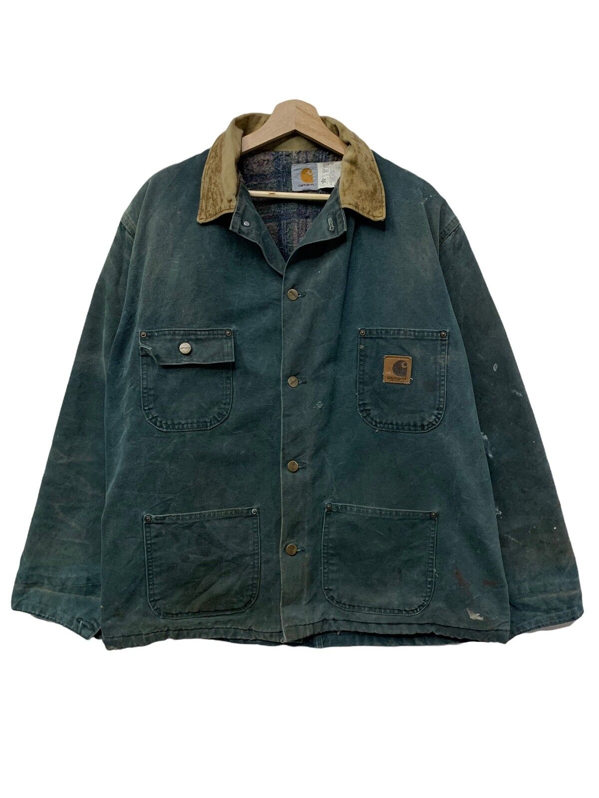 🔥DISTRESSED CARHARTT WORKERS CHORE JACKETS - 3