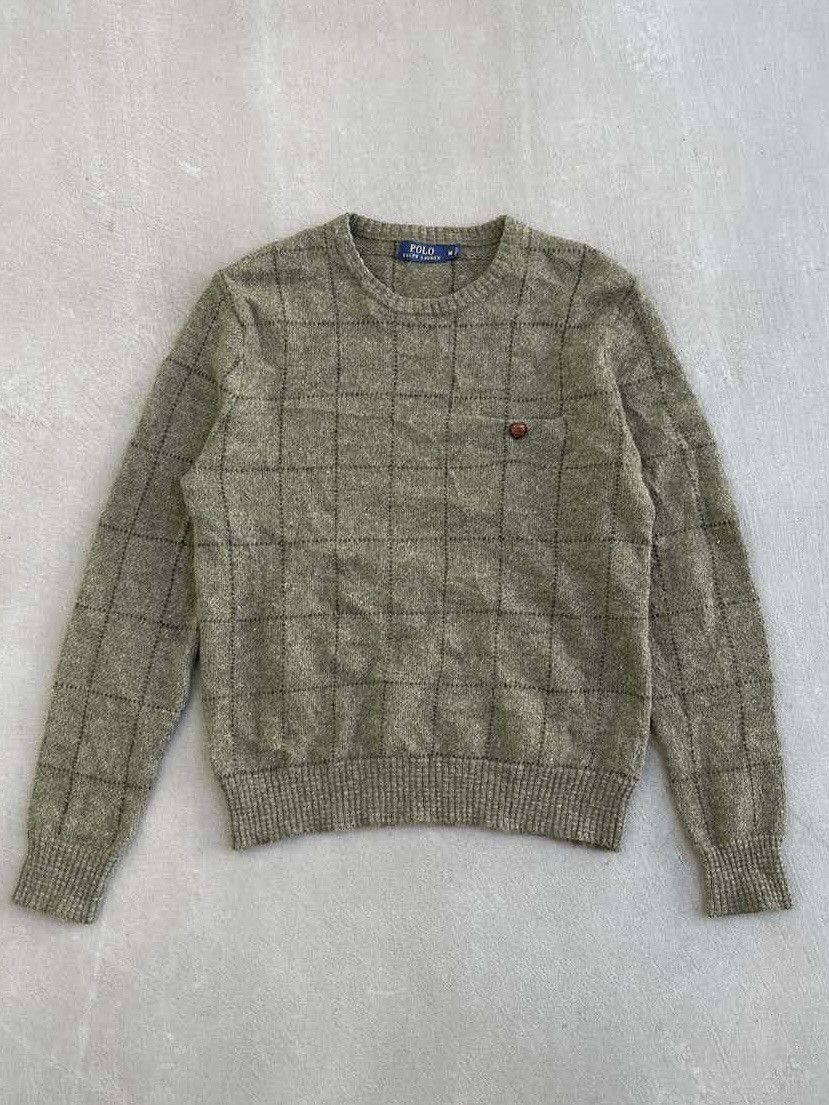 STEAL! Vintage Polo Ralph Lauren Wool Pocket Knit Sweater - 1
