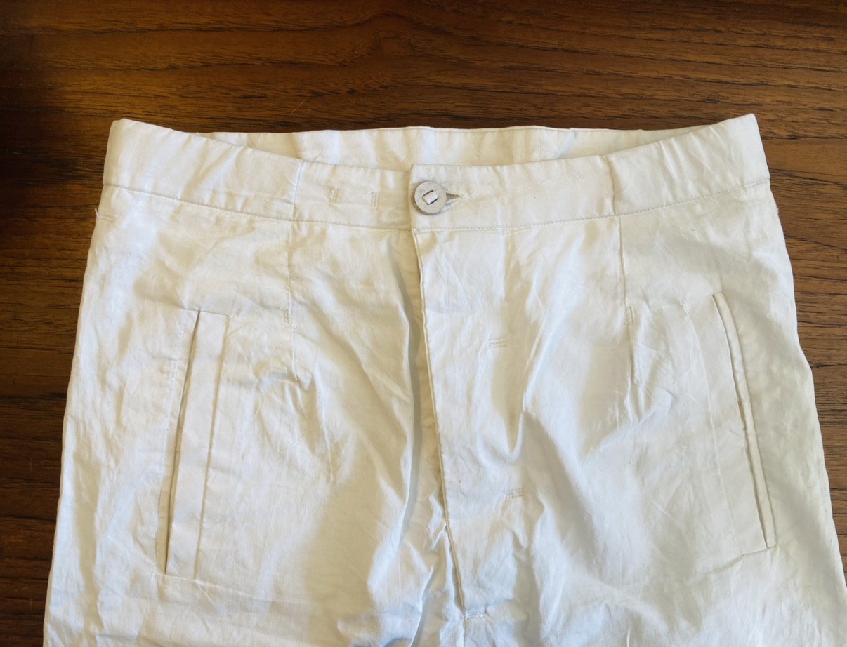 P4-F1671 Resinated Linen in White - 6