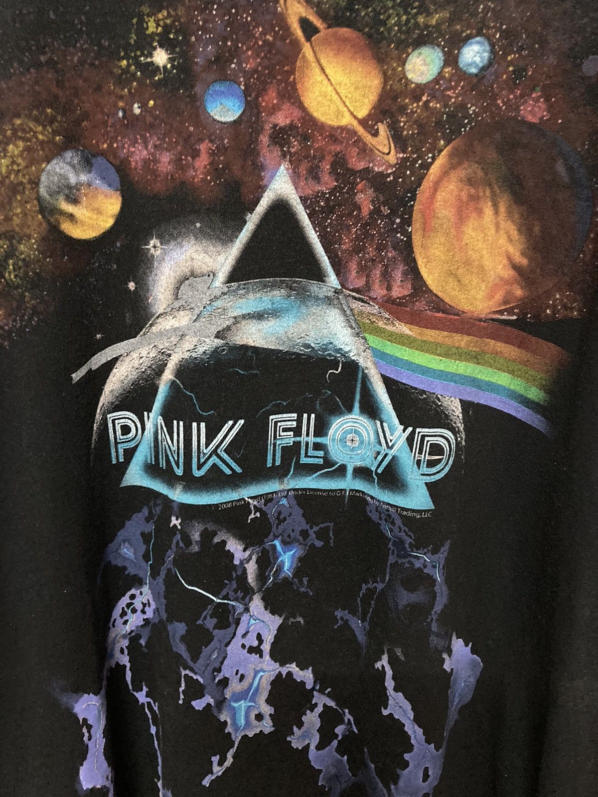 Vintage 2008 Pink Floyd The Dark Side Of The Moon Tshirt - 7