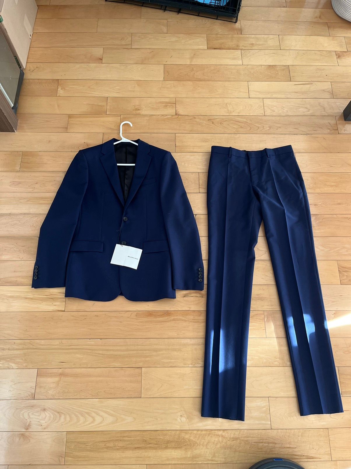 NWT - Balenciaga Royal Blue 2 piece Suit - 1