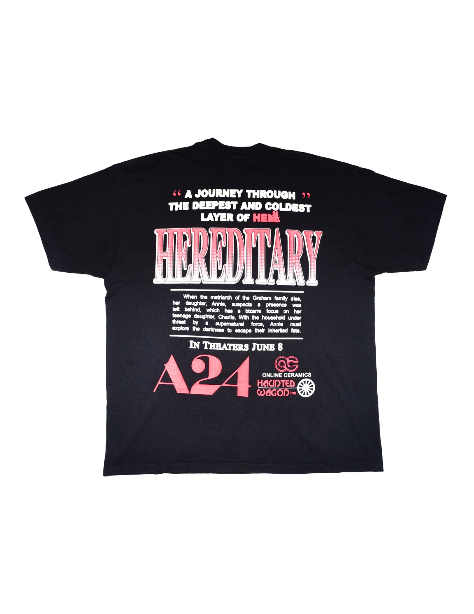 Online Ceramics x A24 Hereditary Burned Mind Tee RARE SIZE 2XL MINT CONDITION - 2