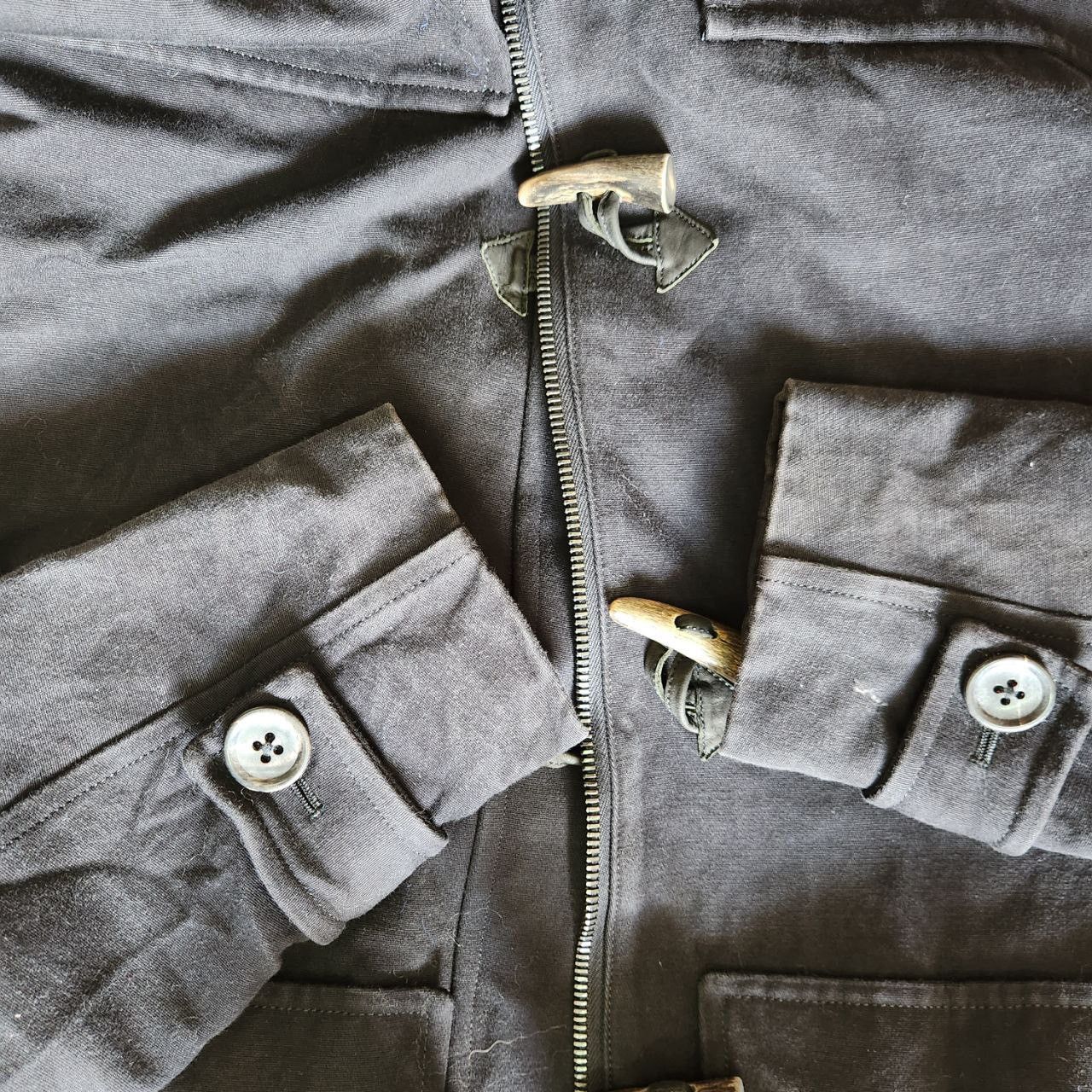 Shellac Duffel Coat Jacket Designer Made In Japan - 10