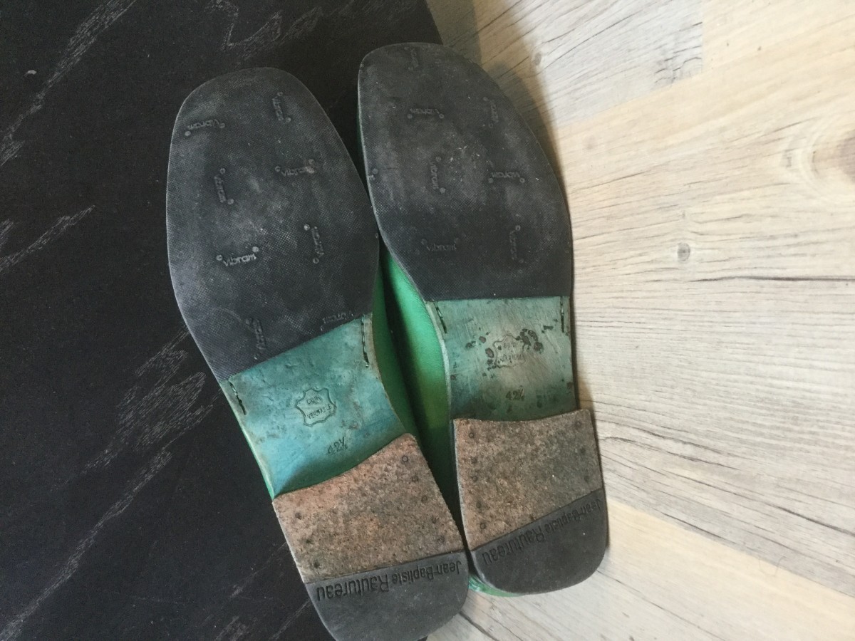 Jean Baptiste Rautureau - Amazing green loafers. Chic look like saint laurent shoes - 5