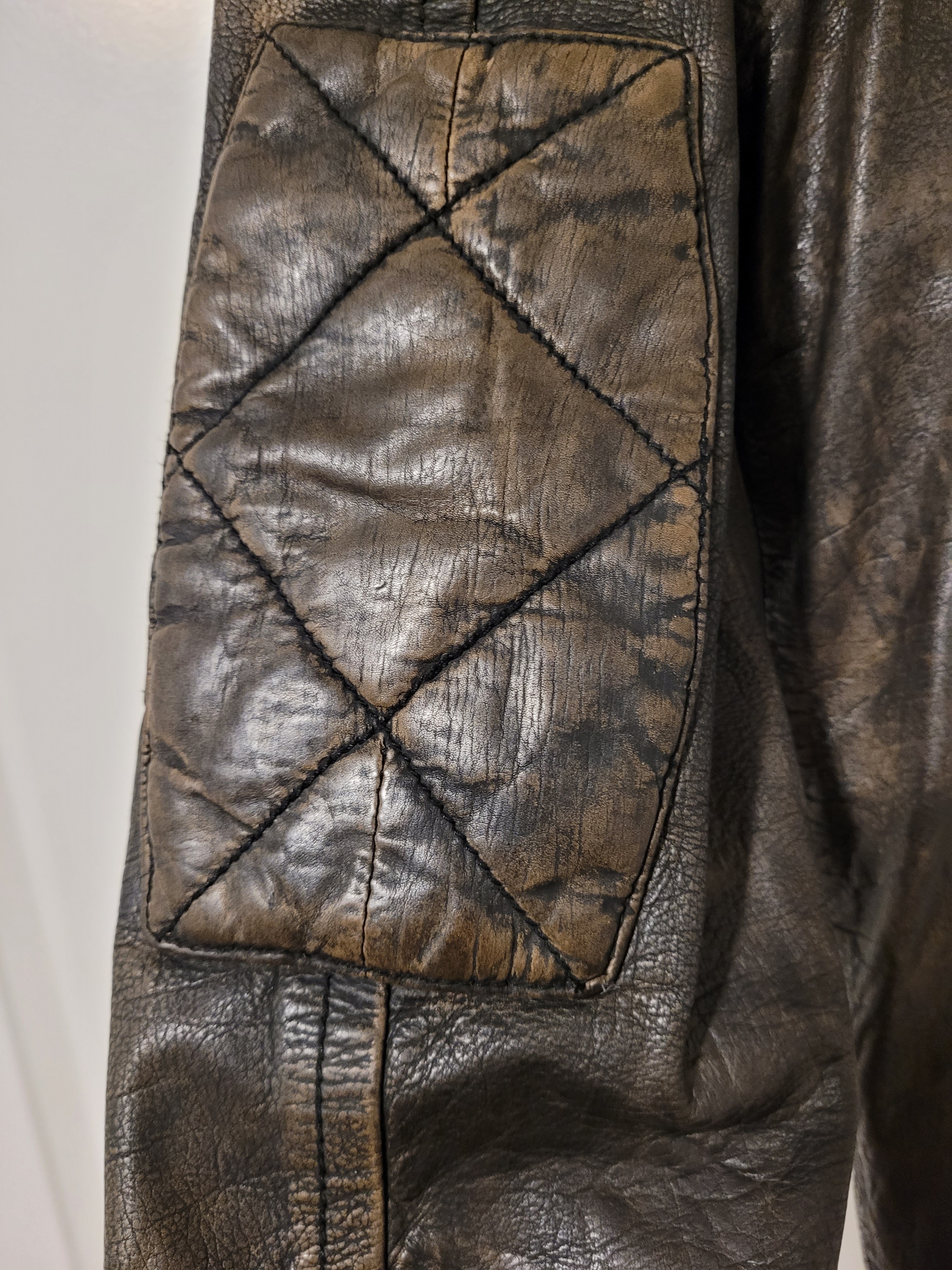 Superdry - Real Trials Leather Jacket - 13