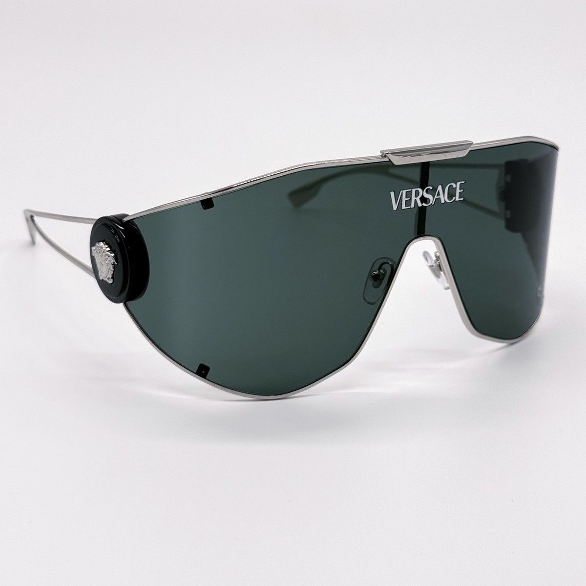 NEW VERSACE MOD 2268 1000/3H SHIELD VE2268 10003H SUNGLASSES - 5