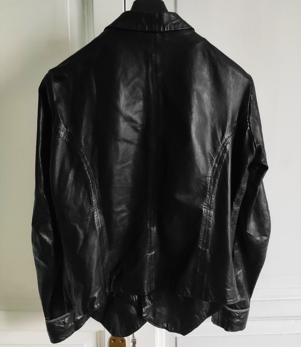 Christian Peau - Leather overshirt.Like Paul Harnden or Yohji Yamamoto - 2