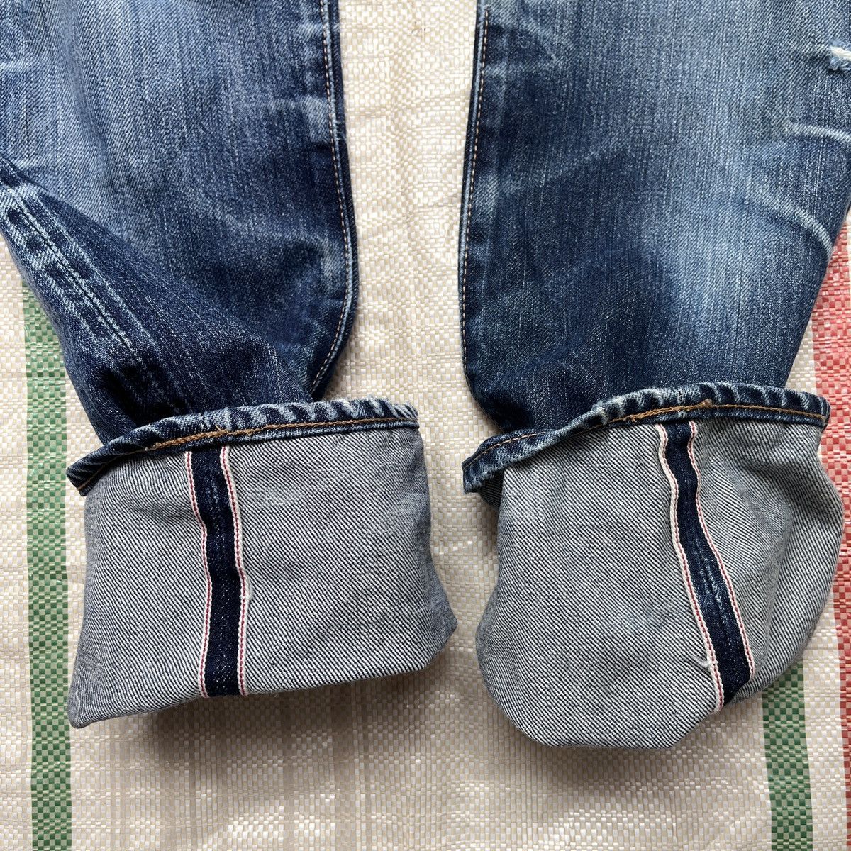 Vintage - Redline Selvedge Hystoric Glamour Denim Jeans Distressed - 20