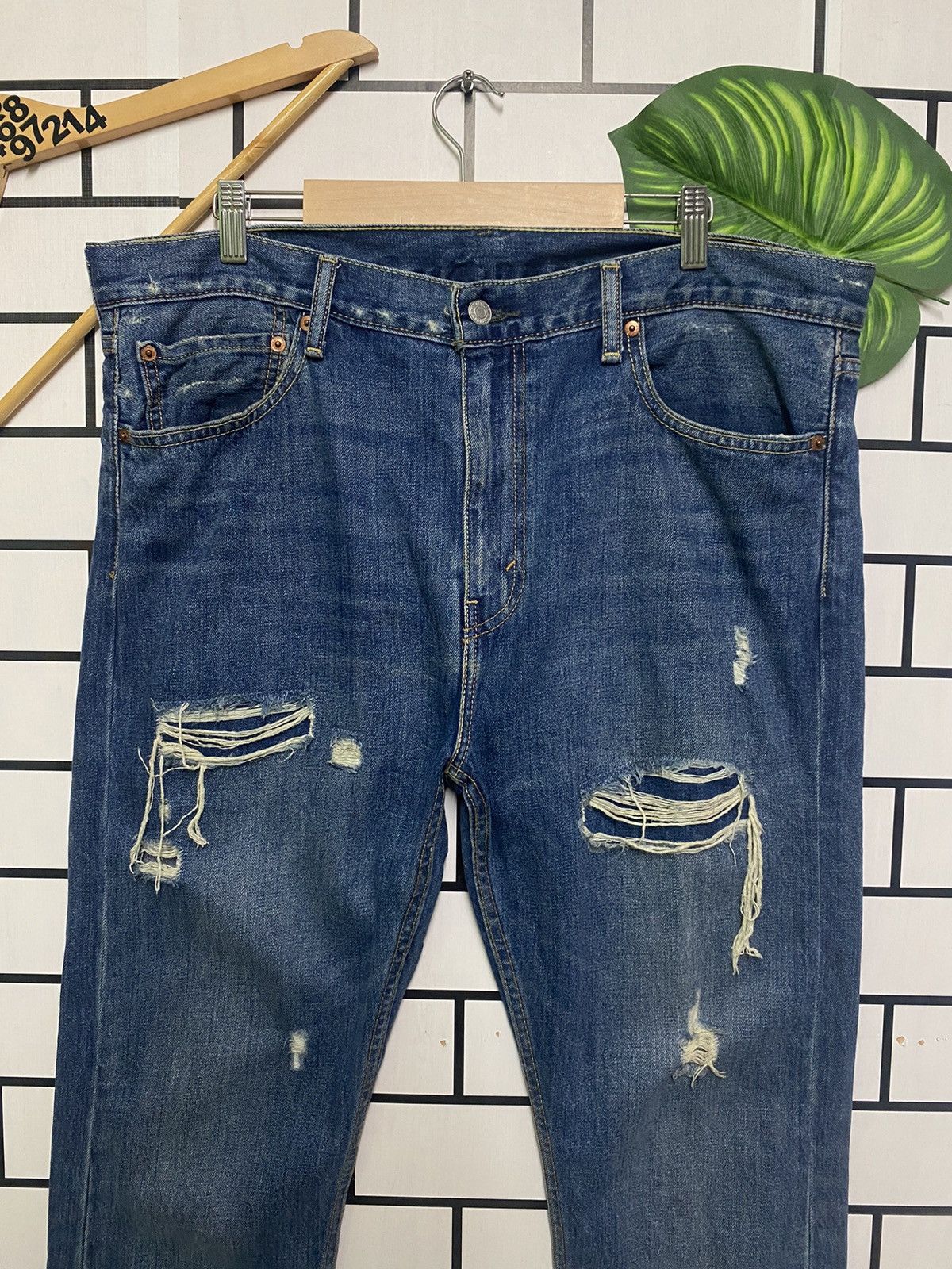 Vintage LEVIS 510 Distressed jeans -L29 - 3