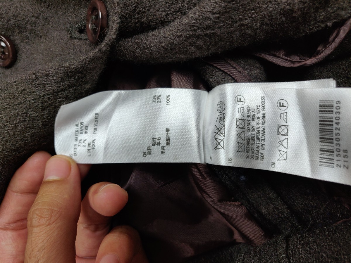 Archival Clothing - Editt by Yecca Vecca Zipper Rayon Coat Long Jacket - 9