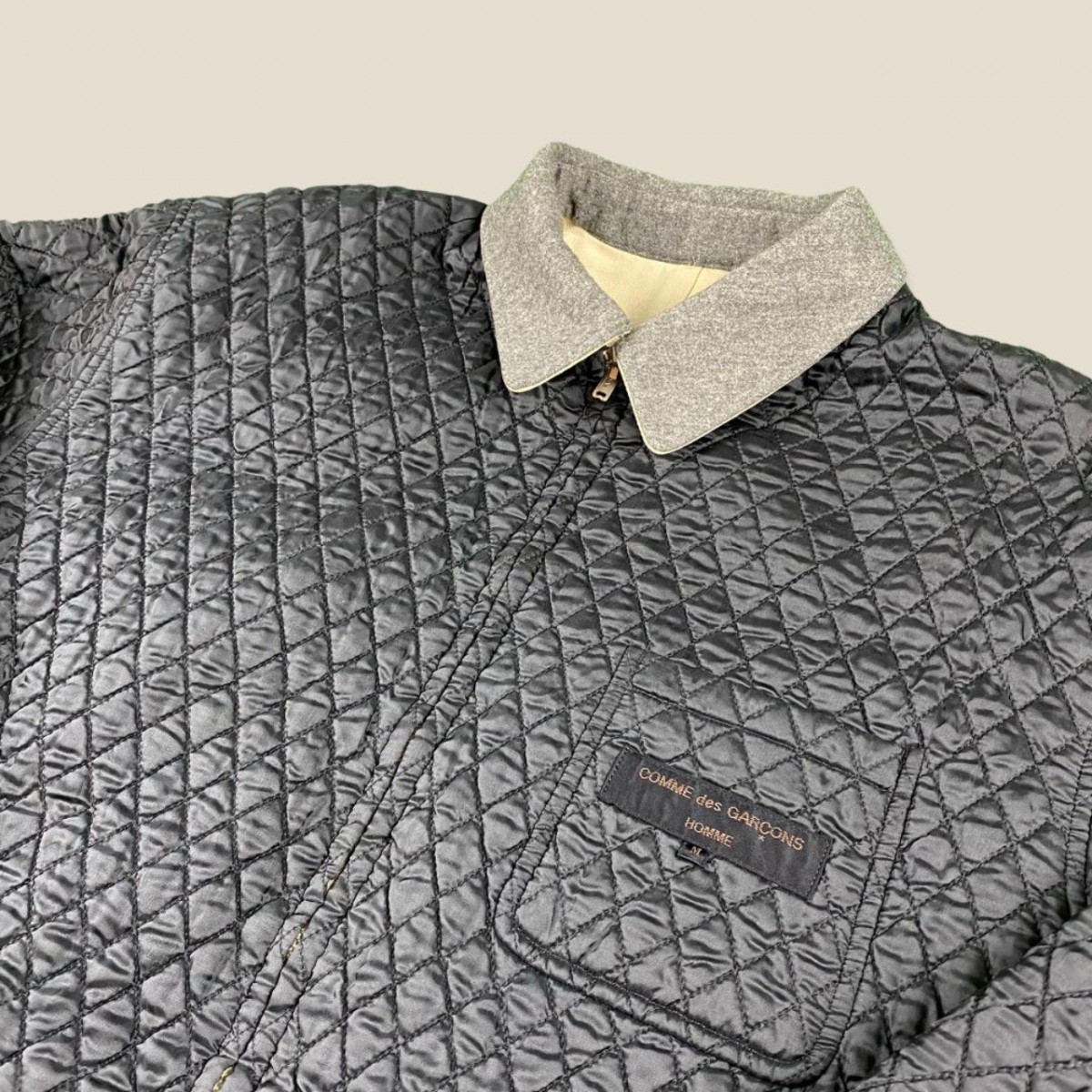 Reversible Quilted Jacket Comme Des Garçons Homme - 2