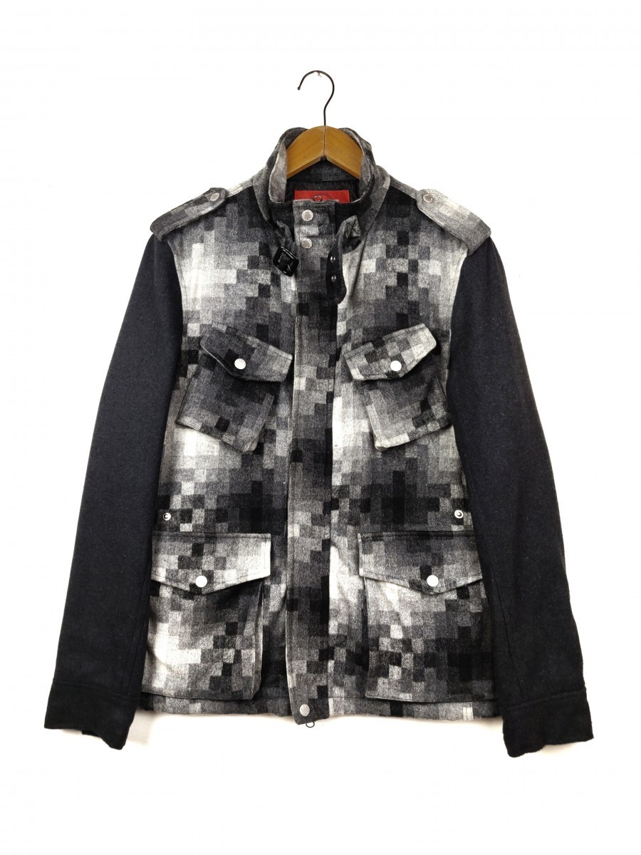 Japanese Brand -  Final Drop!  Corisco Japan Transition Check Slang Jacket - 1