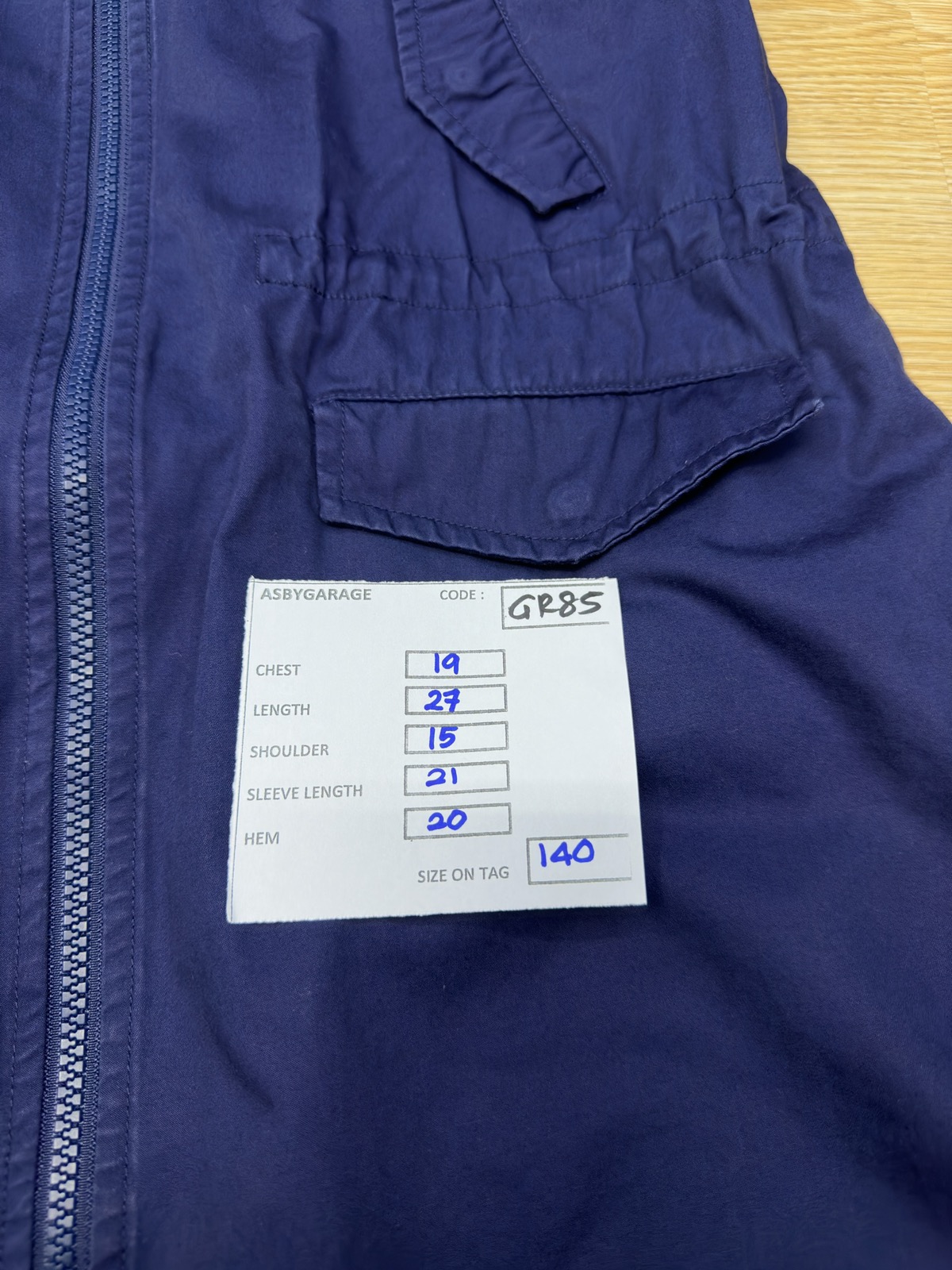 Uniqlo Undercover Kids Zipper Jacket-GR95 - 9