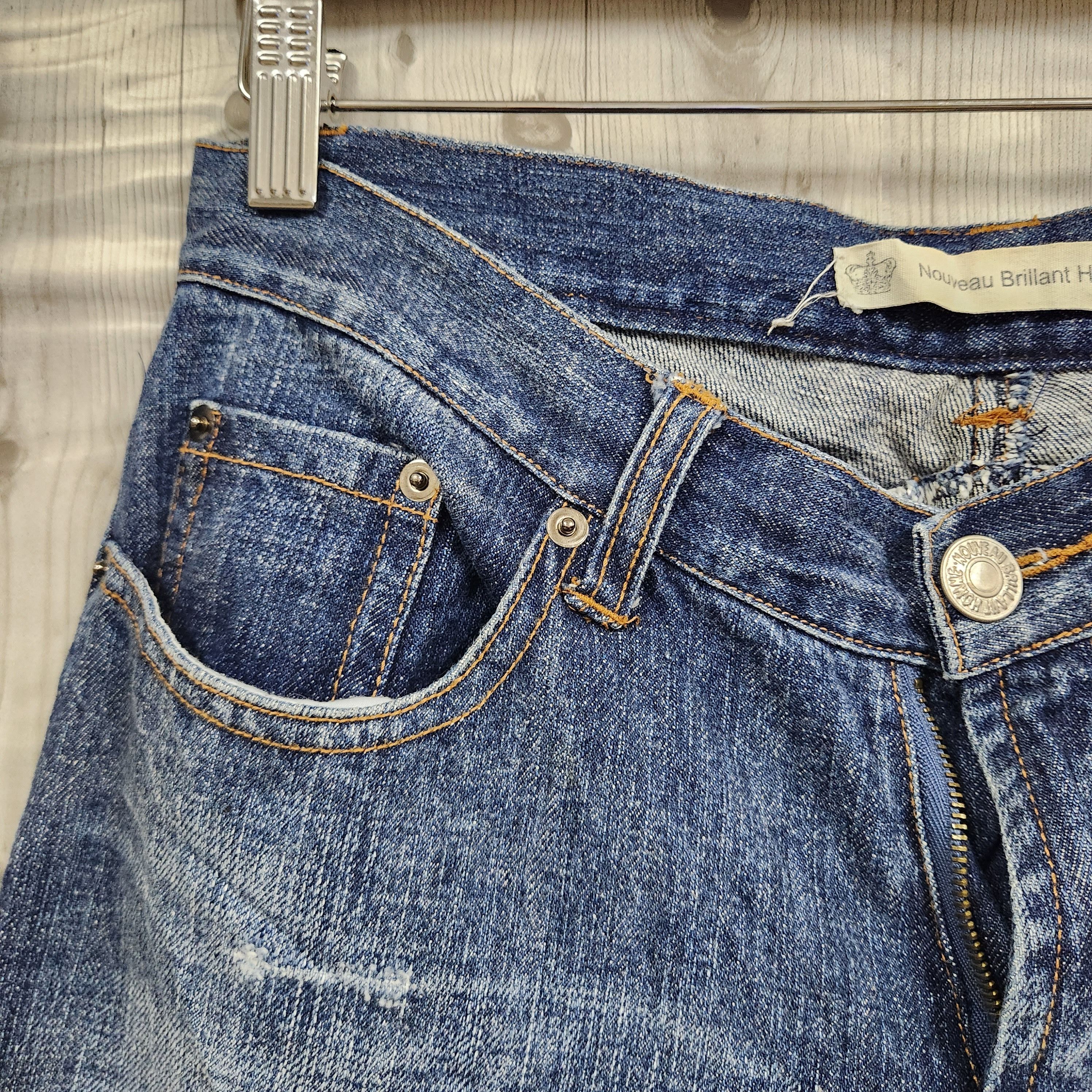 If Six Was Nine - Flare Nouveau Brillant Homme Japan Denim Pockets Jeans - 3