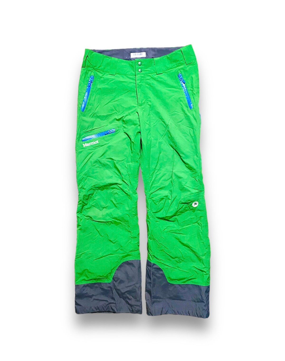 Marmot GTX Pants Trousers Skiing Hiking Outdoor Green L/XL - 1