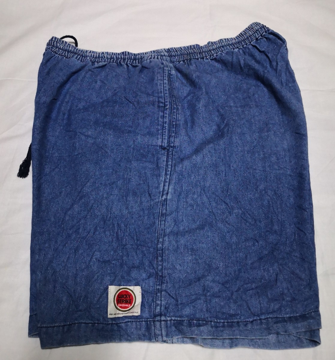 Cigar Lighter - Lucky Strike Denim Shorts - 4