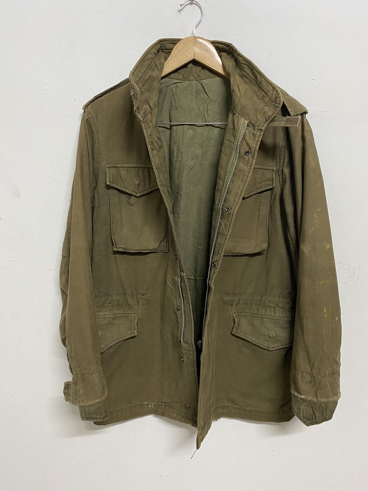 Alpha Industries - Vintage Us Army M65 Field Painter Jacket Made Usa - 3
