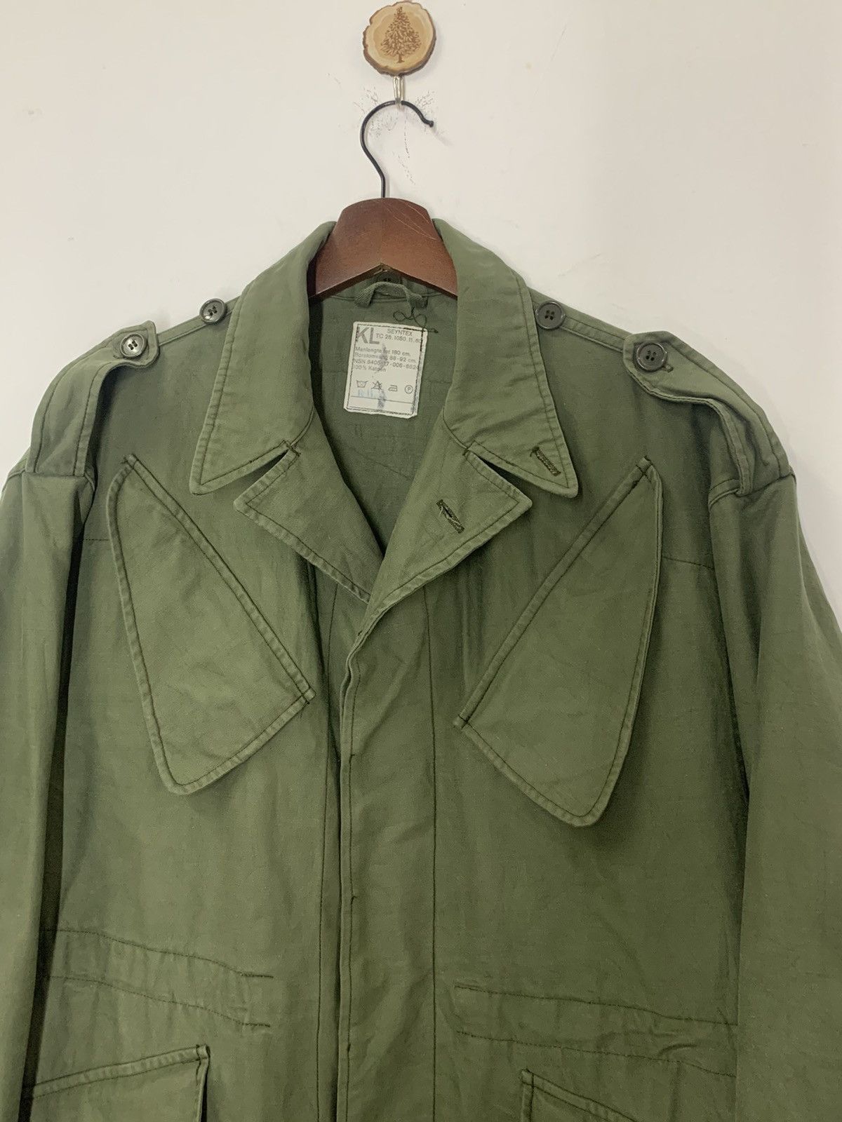 Vintage Dutch Military Combat Jacket Seyntex - 3