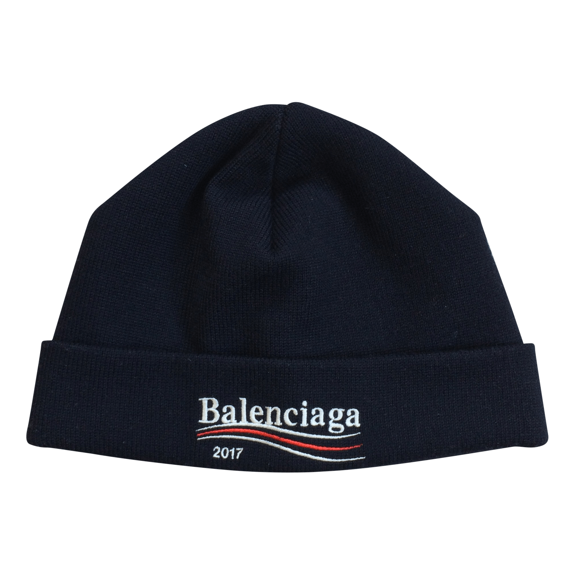 F/W 2017 Balenciaga "Bernie" Campaign Beanie Hat - 1