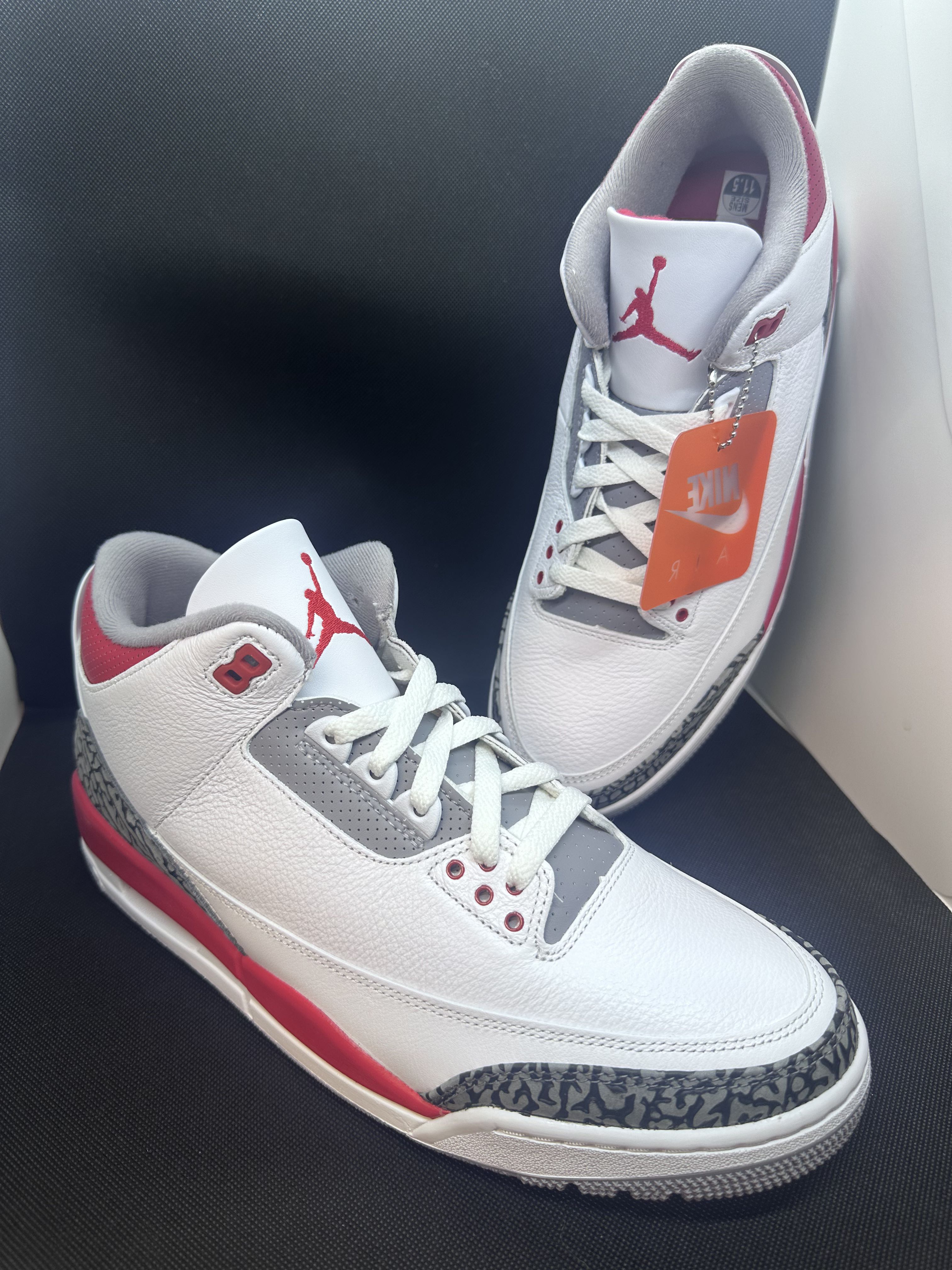 JORDAN 3 FIRE RED SIZE 11.5 $255 - 2